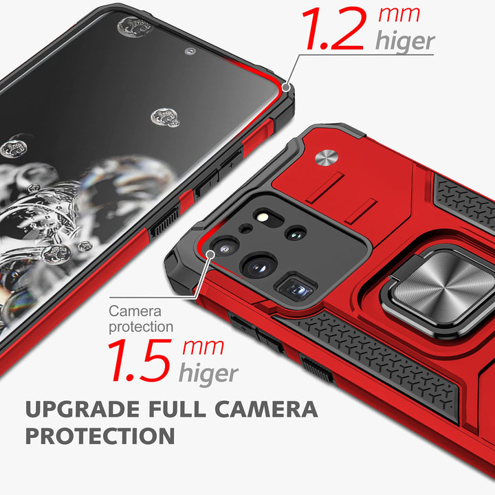 UltraGuard S20 Kickstand Case with Metal Ring - DOKUTRONIX