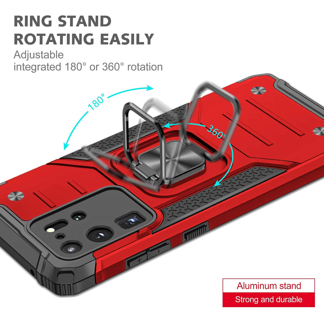UltraGuard S20 Kickstand Case with Metal Ring - DOKUTRONIX