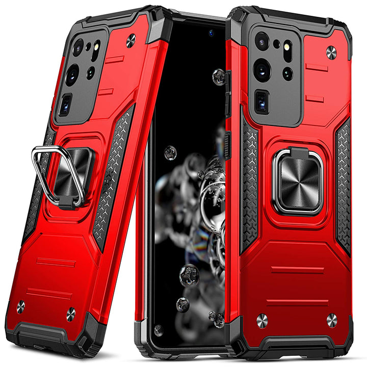 UltraGuard S20 Kickstand Case with Metal Ring - DOKUTRONIX