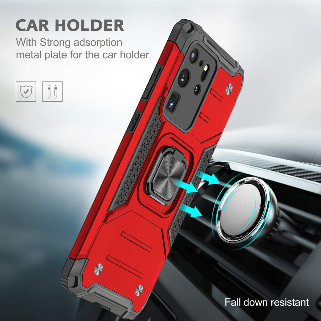 UltraGuard S20 Kickstand Case with Metal Ring - DOKUTRONIX
