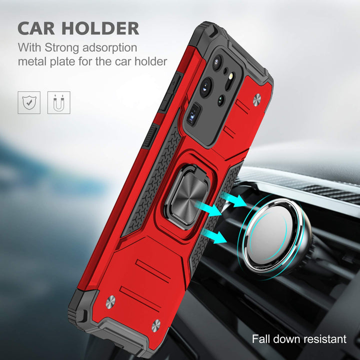 UltraGuard S20 Kickstand Case with Metal Ring - DOKUTRONIX