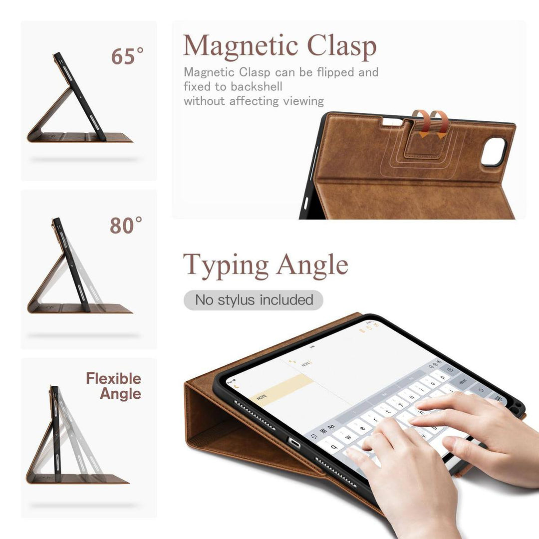 Antbox iPad Pro 13 Case with Pencil Holder & Sleep/Wake - DOKUTRONIX