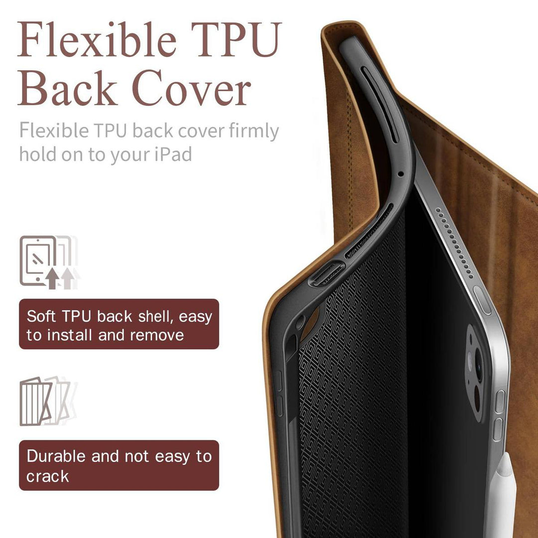 Antbox iPad Pro 13 Case with Pencil Holder & Sleep/Wake - DOKUTRONIX