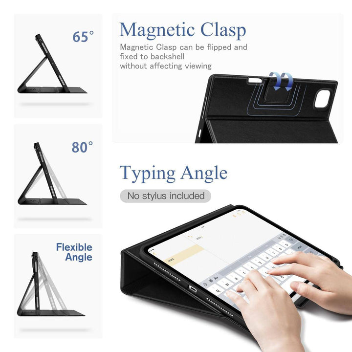 Antbox iPad Pro 13 Case with Pencil Holder & Sleep/Wake - DOKUTRONIX