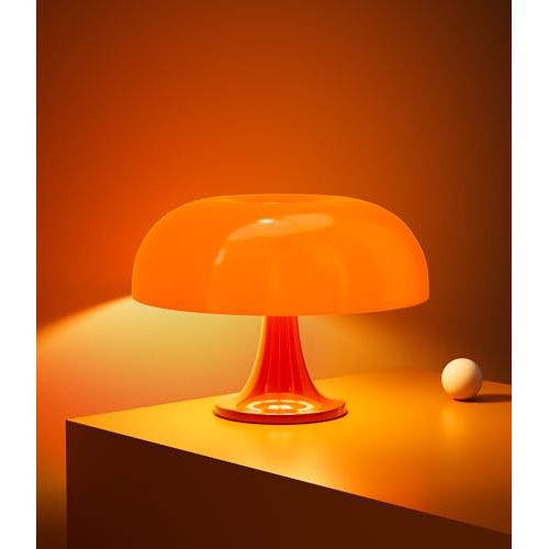 Anykonio Vintage Orange Mushroom Night Lamp - DOKUTRONIX