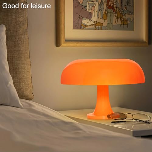 Anykonio Vintage Orange Mushroom Night Lamp - DOKUTRONIX