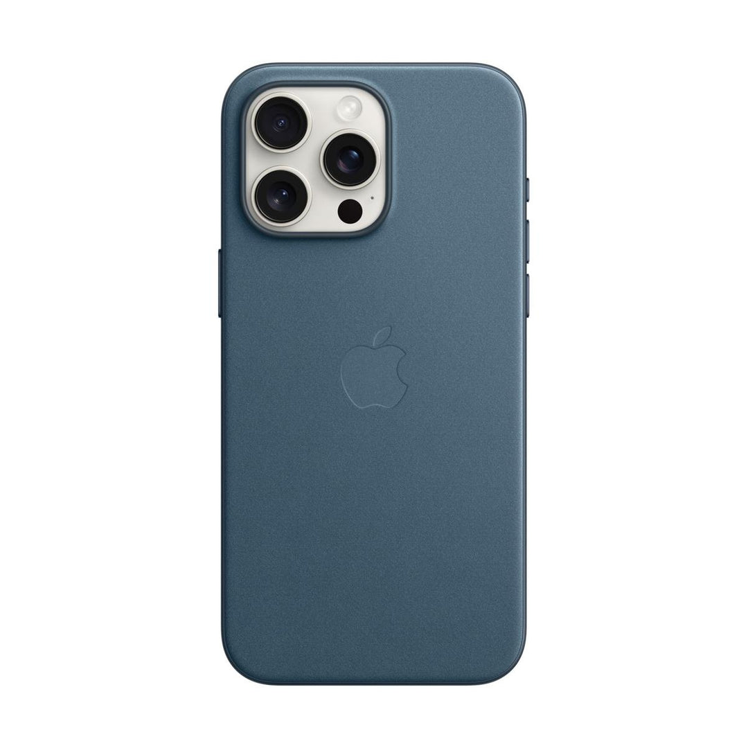 Winter Blue MagSafe Silicone Case for iPhone 15 Pro - DOKUTRONIX