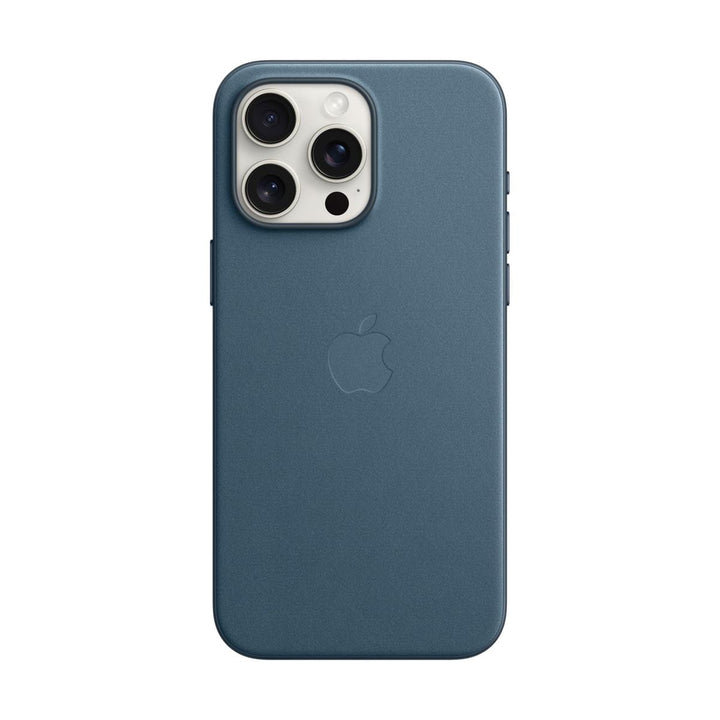 Winter Blue MagSafe Silicone Case for iPhone 15 Pro - DOKUTRONIX
