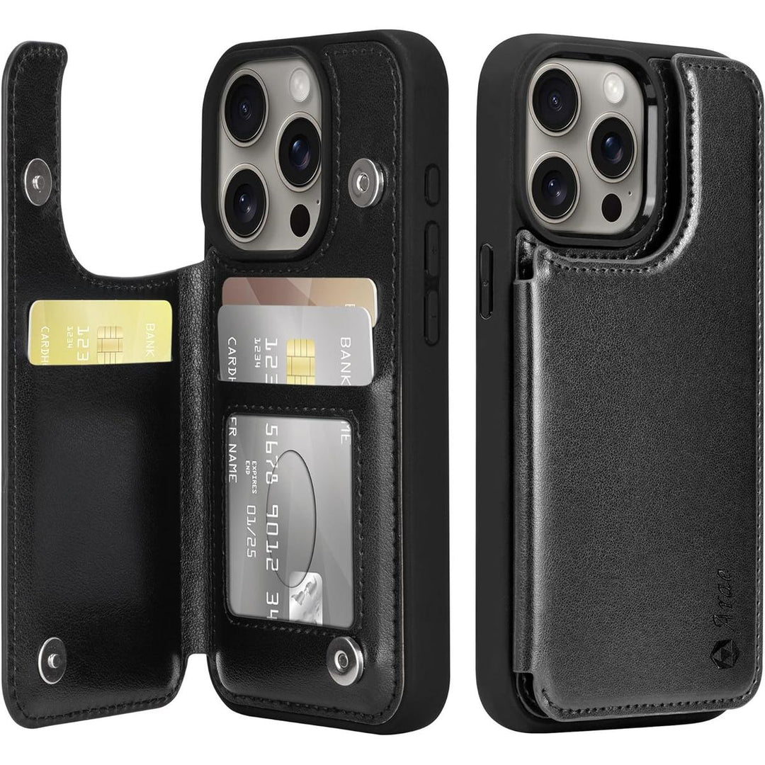 Arae Pro Wallet Case - Black - DOKUTRONIX