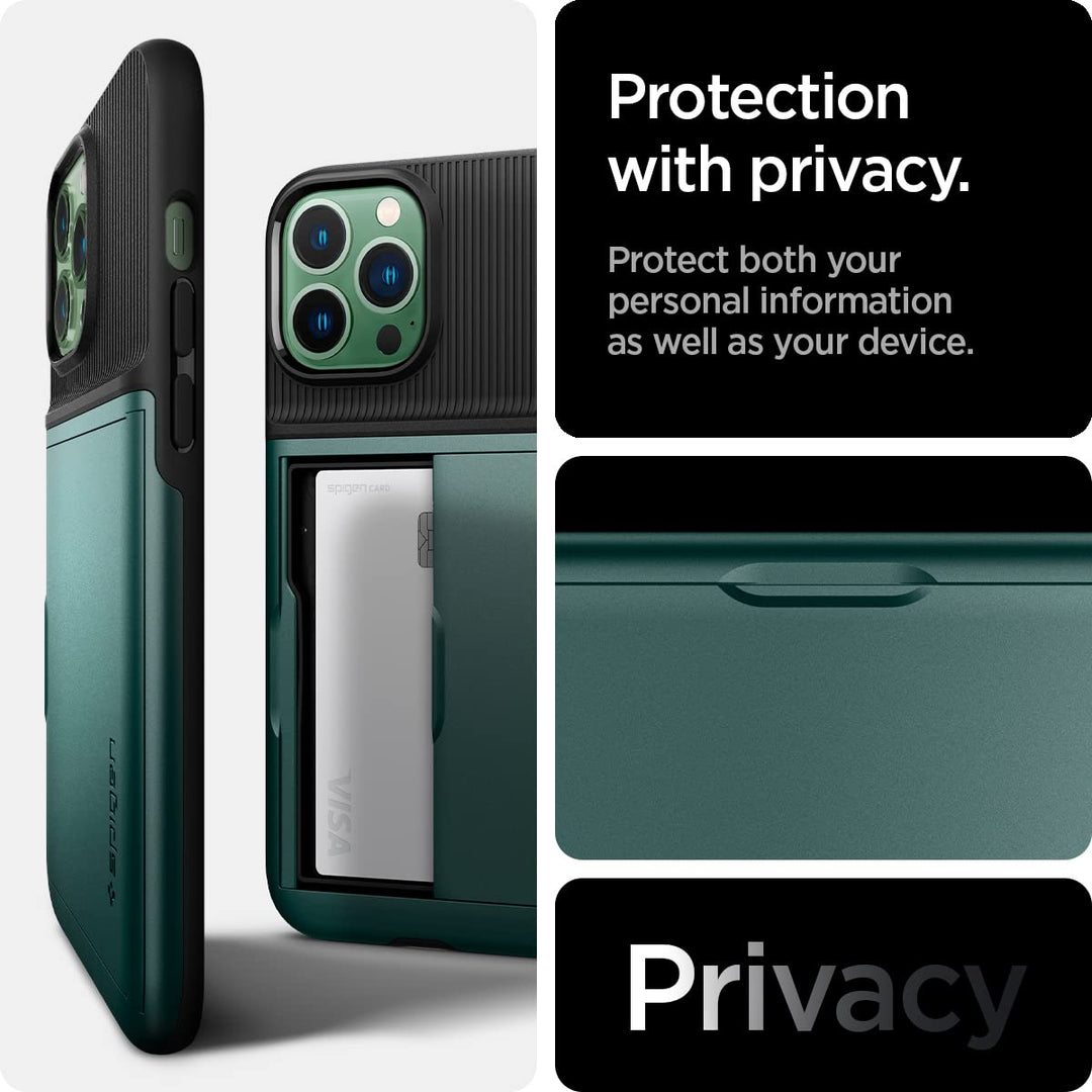 ArmorSlim CS for iPhone 13 Pro - Midnight Green - DOKUTRONIX