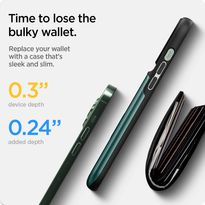 ArmorSlim CS for iPhone 13 Pro - Midnight Green - DOKUTRONIX