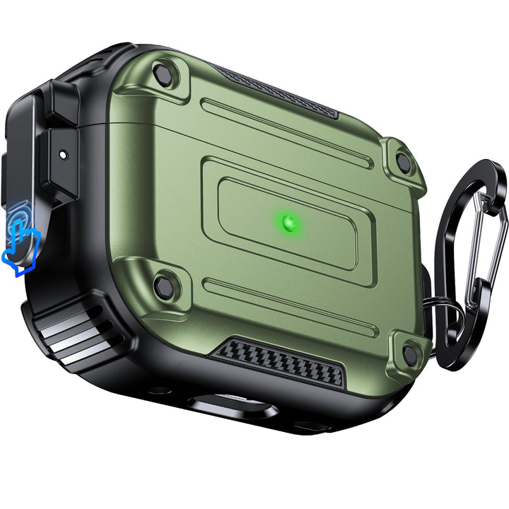 SecureLock AirPods Pro Case - Heavy Duty Yellow - DOKUTRONIX