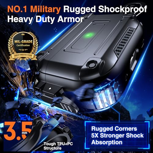 SecureLock AirPods Pro Case - Heavy Duty Yellow - DOKUTRONIX