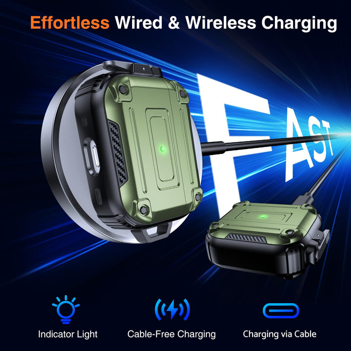 SecureLock AirPods Pro Case - Heavy Duty Yellow - DOKUTRONIX