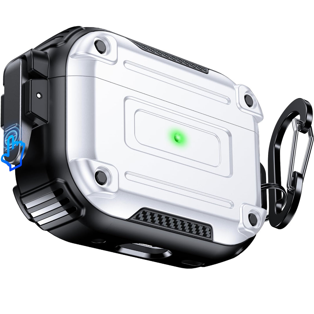 SecureLock AirPods Pro Case - Heavy Duty Yellow - DOKUTRONIX