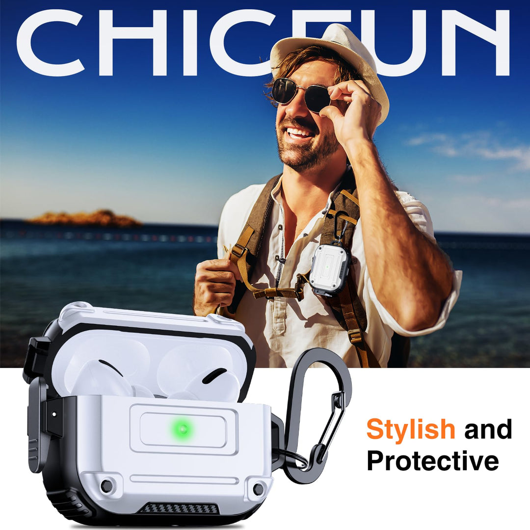 SecureLock AirPods Pro Case - Heavy Duty Yellow - DOKUTRONIX