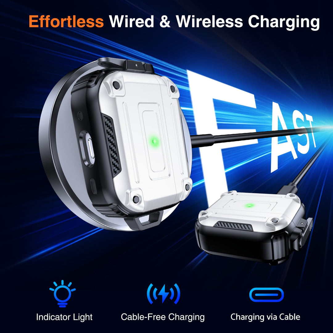 SecureLock AirPods Pro Case - Heavy Duty Yellow - DOKUTRONIX