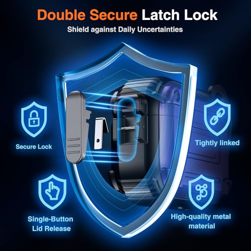 SecureLock AirPods Pro Case - Heavy Duty Yellow - DOKUTRONIX