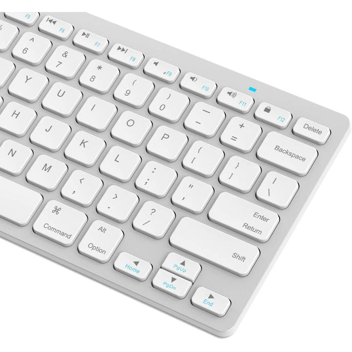 Arteck Bluetooth Keyboard - Silver - DOKUTRONIX