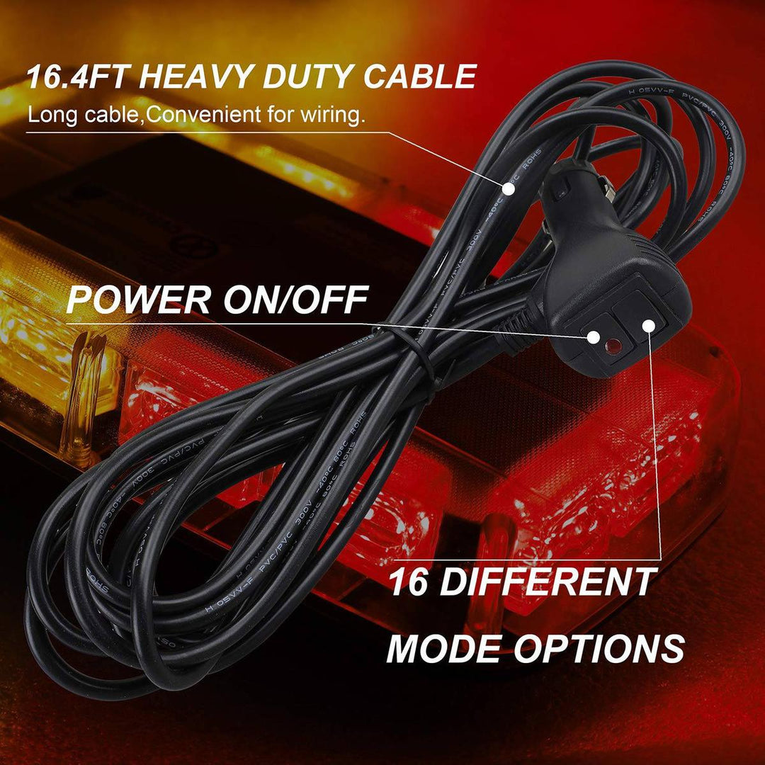 ASPL 48LED Strobe Lights with Magnetic Base - DOKUTRONIX