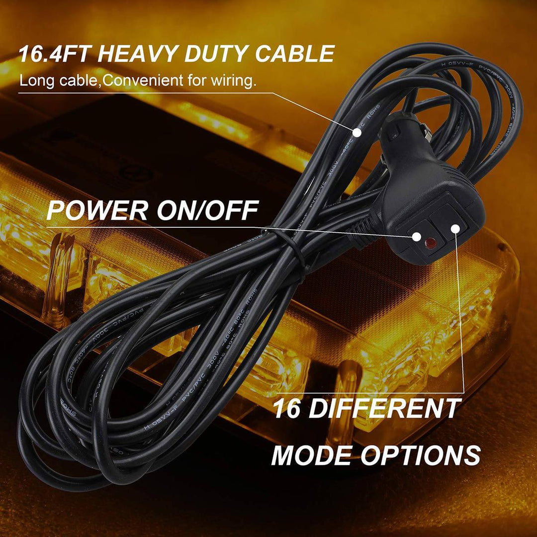 ASPL 48LED Strobe Lights with Magnetic Base - DOKUTRONIX