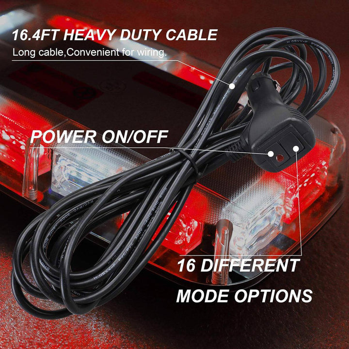 ASPL 48LED Strobe Lights with Magnetic Base - DOKUTRONIX