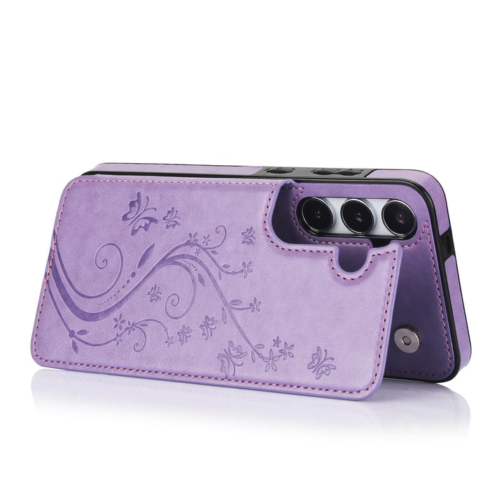 Asuwish Galaxy A35 5G Wallet Case & Screen Protector - DOKUTRONIX