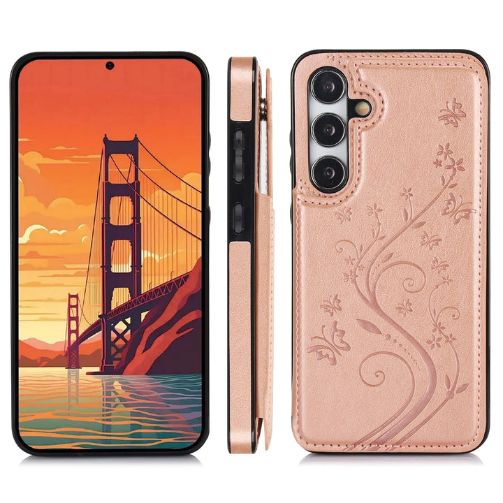 Asuwish Galaxy A35 5G Wallet Case & Screen Protector - DOKUTRONIX