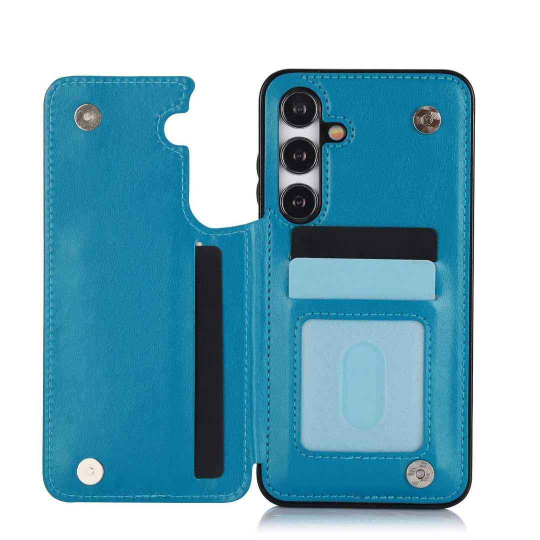 Asuwish Galaxy A35 5G Wallet Case & Screen Protector - DOKUTRONIX