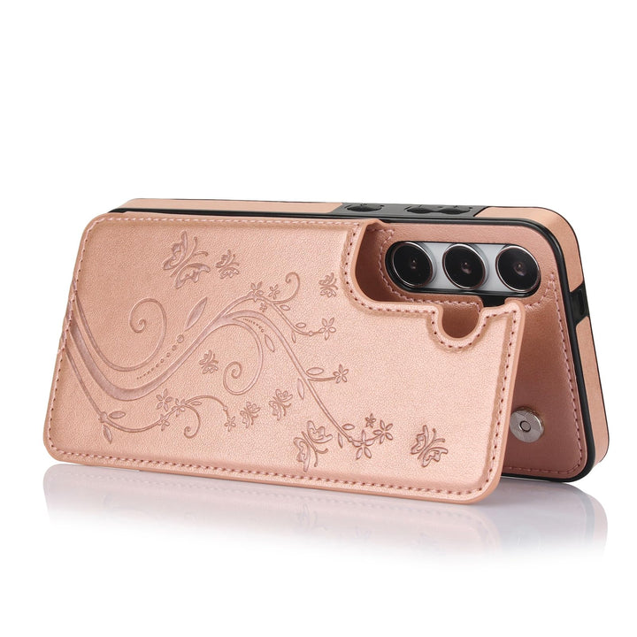 Asuwish Galaxy A35 5G Wallet Case & Screen Protector - DOKUTRONIX