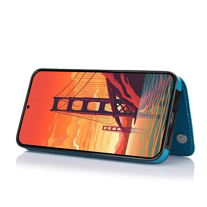 Asuwish Galaxy A35 5G Wallet Case & Screen Protector - DOKUTRONIX