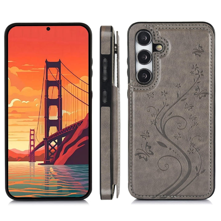 Asuwish Galaxy A35 5G Wallet Case & Screen Protector - DOKUTRONIX