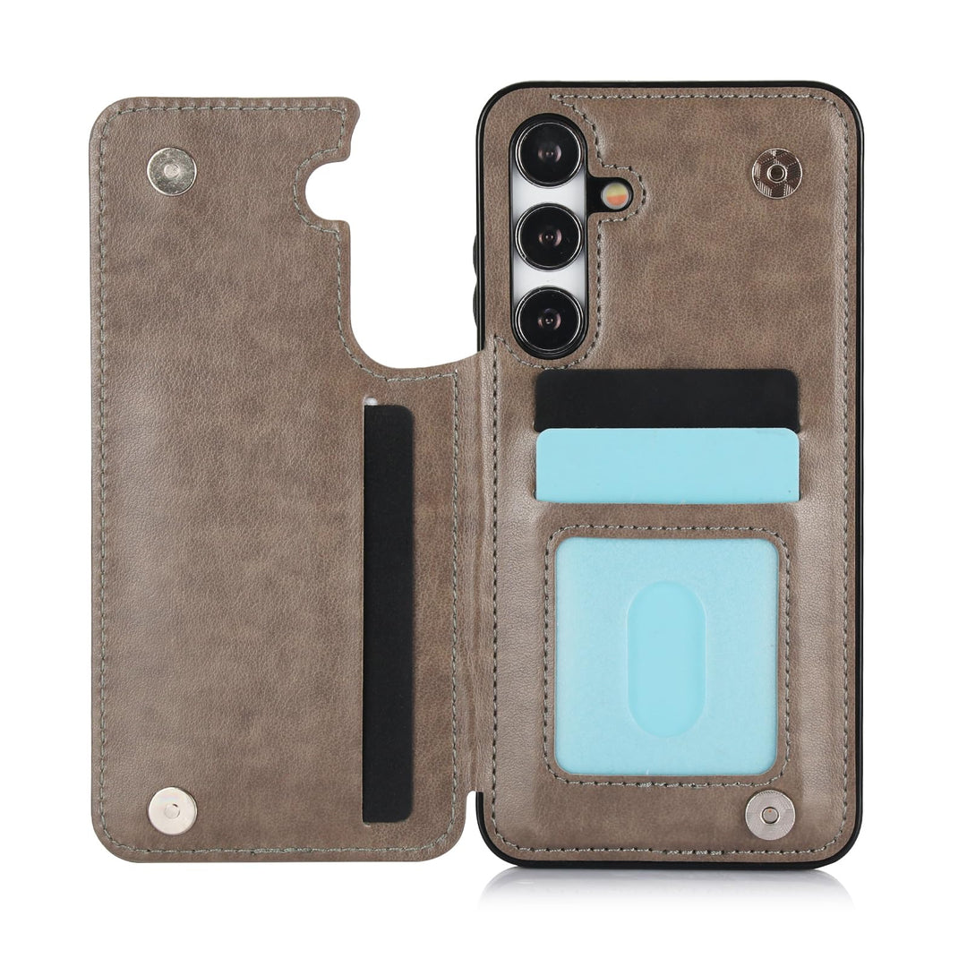 Asuwish Galaxy A35 5G Wallet Case & Screen Protector - DOKUTRONIX