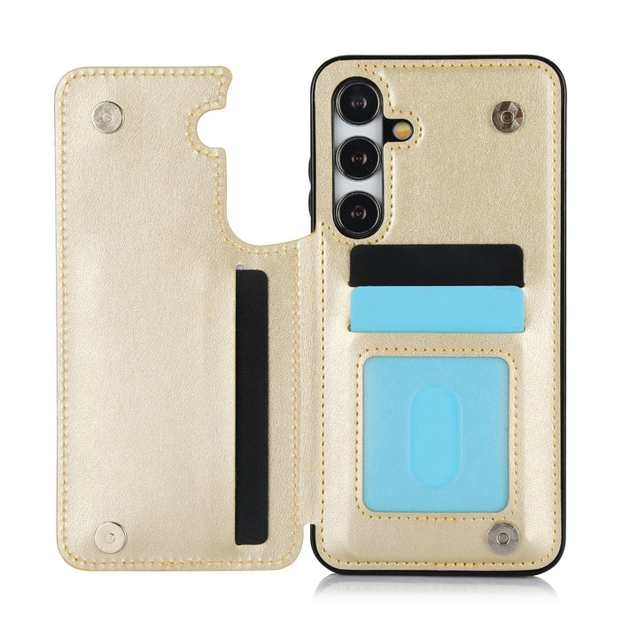 Asuwish Galaxy A35 5G Wallet Case & Screen Protector - DOKUTRONIX