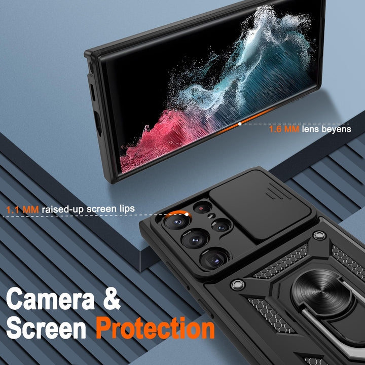 UltimaShield S22 Ultra Case + 2 HD Protectors - DOKUTRONIX