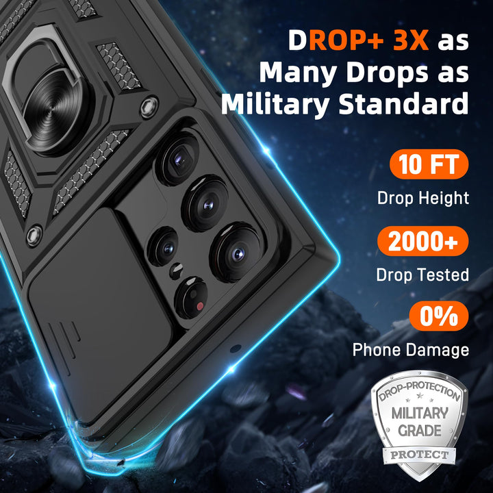 UltimaShield S22 Ultra Case + 2 HD Protectors - DOKUTRONIX