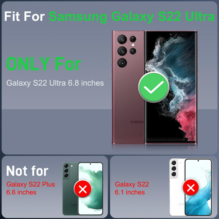 UltimaShield S22 Ultra Case + 2 HD Protectors - DOKUTRONIX