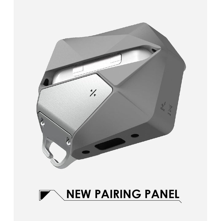 Aulumu Armor Case: A09 Geometric Black for AirPods Pro - DOKUTRONIX