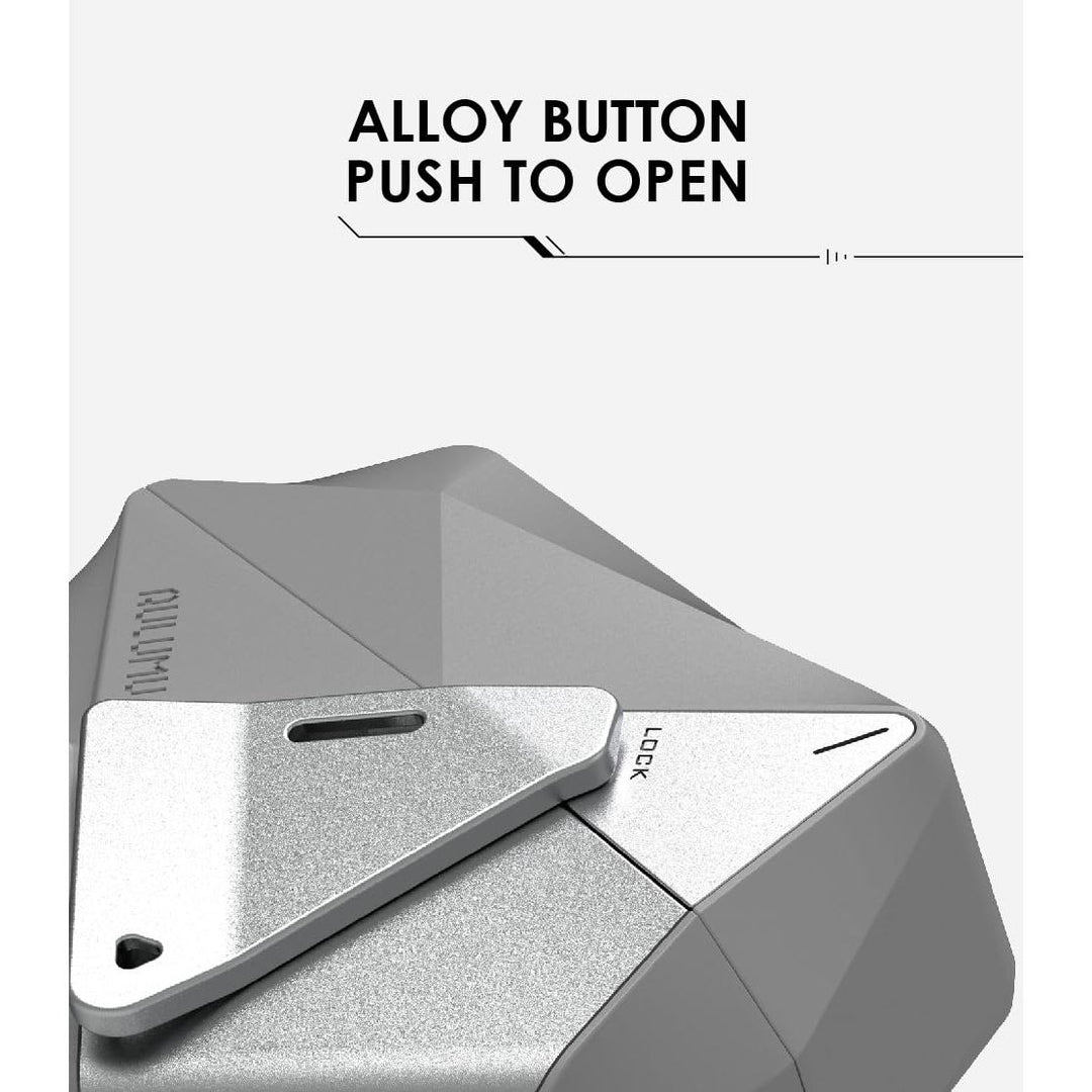 Aulumu Armor Case: A09 Geometric Black for AirPods Pro - DOKUTRONIX