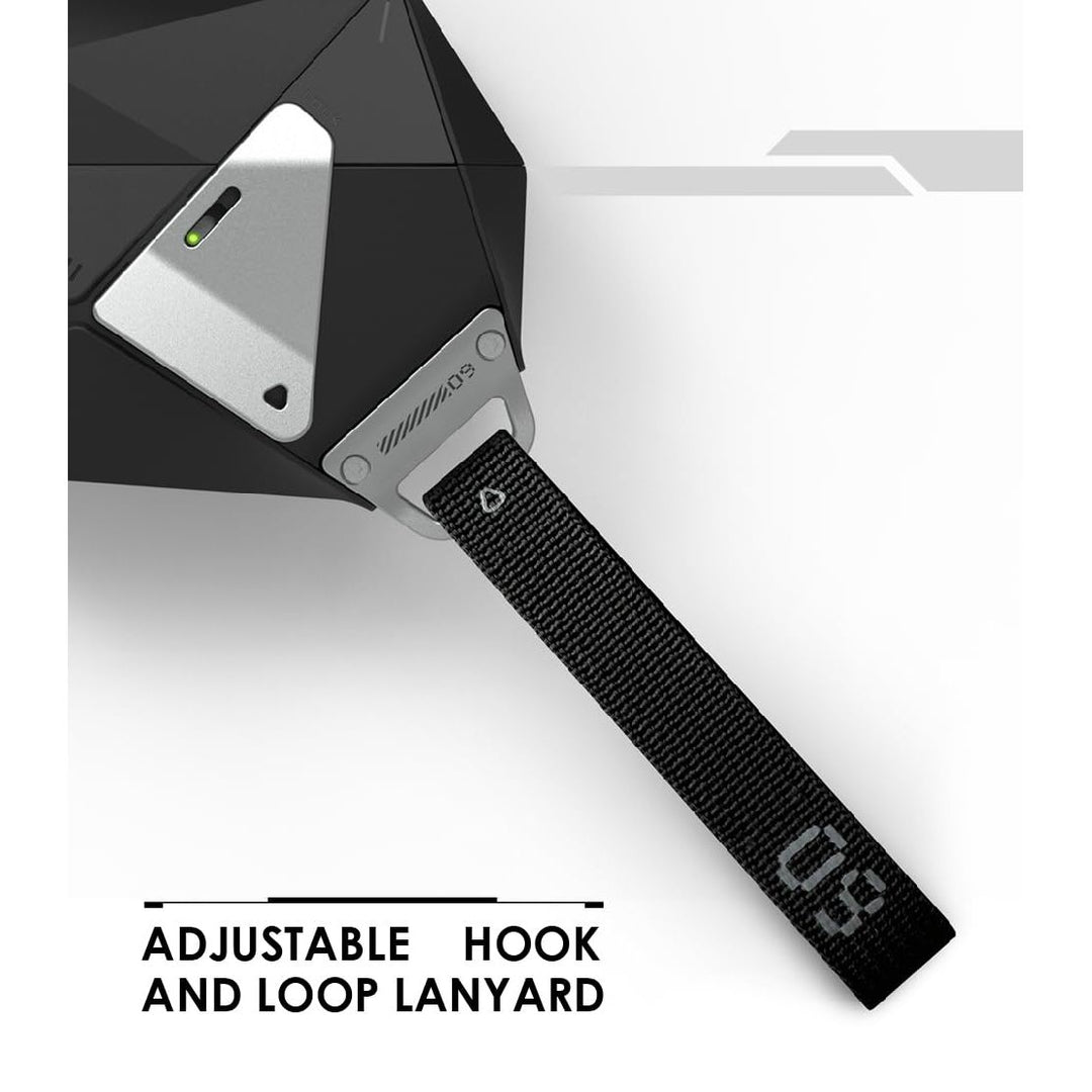 Aulumu Armor Case: A09 Geometric Black for AirPods Pro - DOKUTRONIX