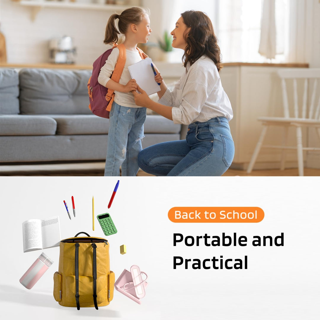 BlushGlow: Adjustable Pink LED Desk Lamp - DOKUTRONIX