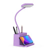 Purple Flex Lamp: Rechargeable Desk Light