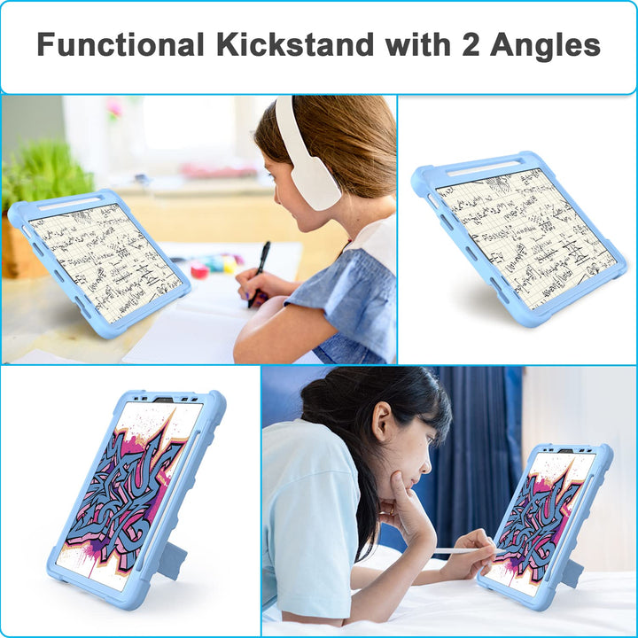 Azzsy SkyBlue iPad Air Kids Shockproof Case - DOKUTRONIX