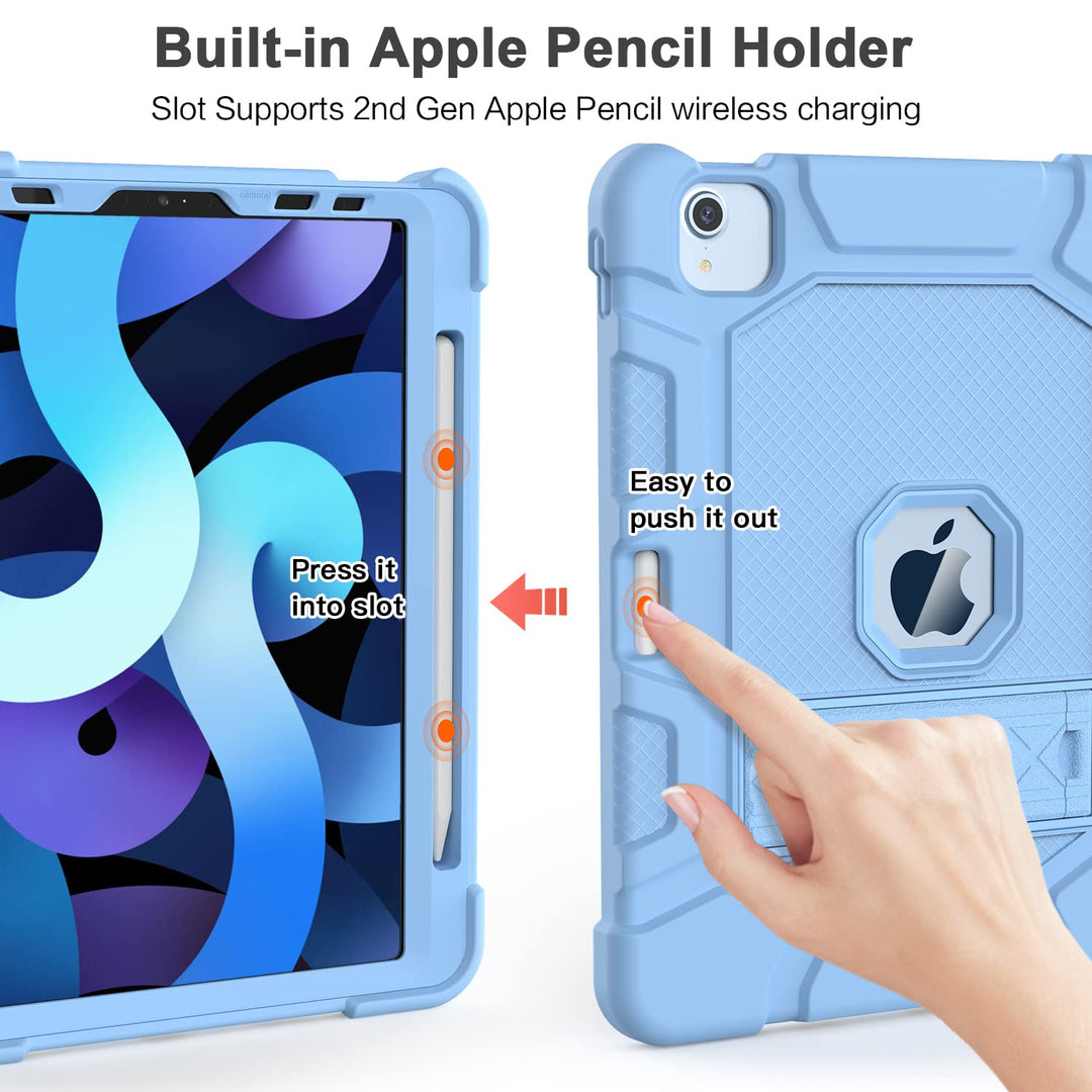 Azzsy SkyBlue iPad Air Kids Shockproof Case - DOKUTRONIX