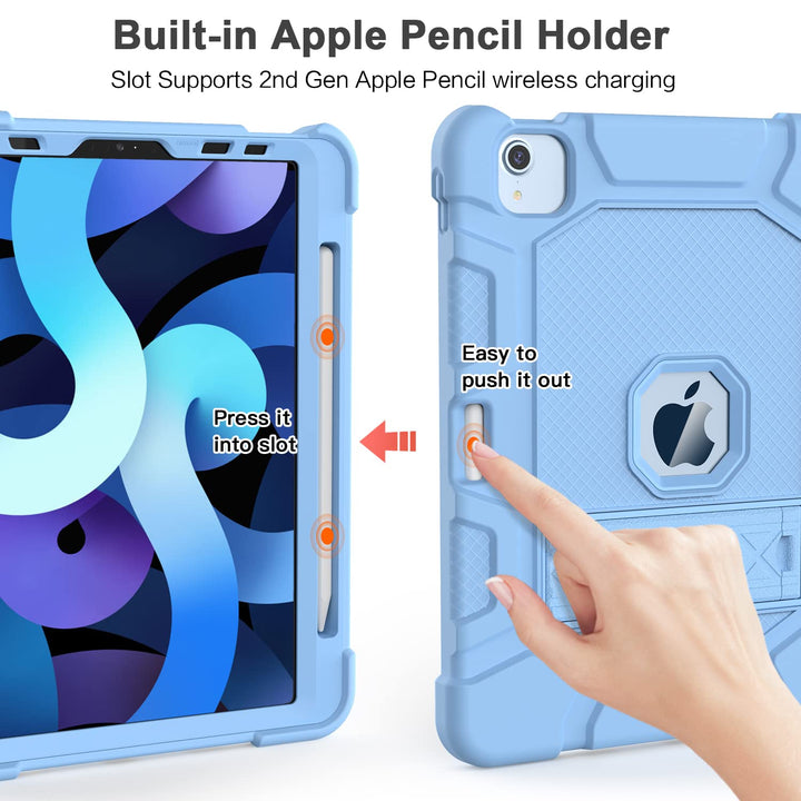 Azzsy SkyBlue iPad Air Kids Shockproof Case - DOKUTRONIX