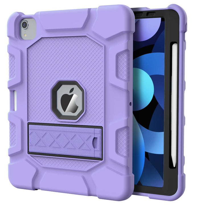 Azzsy iPad Air 5/4 Kids Case (Purple) - DOKUTRONIX