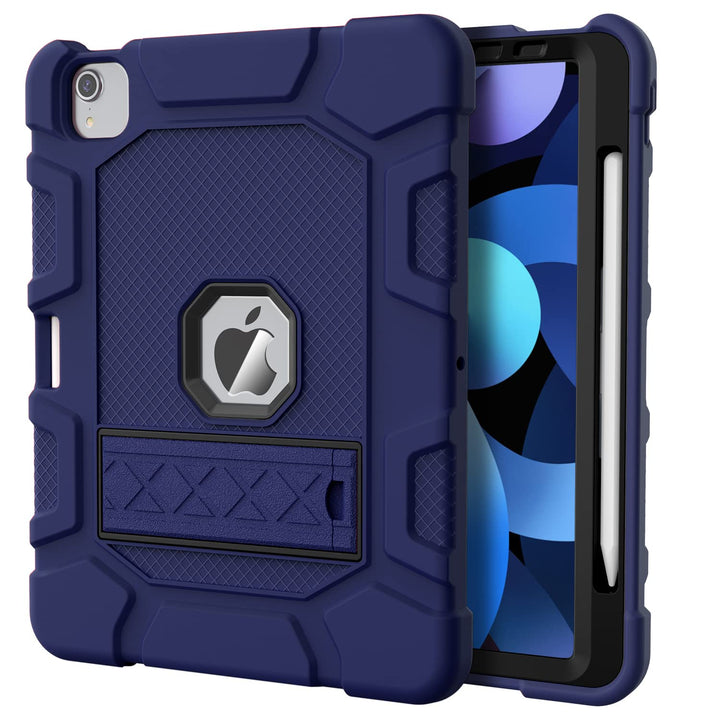 Azzsy Rugged Kids iPad Air Case - Navy Blue - DOKUTRONIX