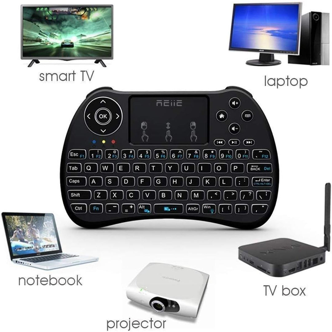 Black H9+ Backlit Mini Keyboard - DOKUTRONIX