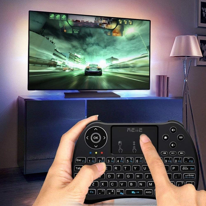 Black H9+ Backlit Mini Keyboard - DOKUTRONIX