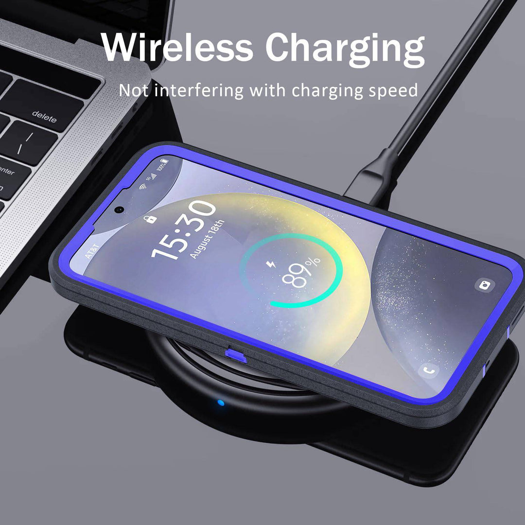 BaHaHouse Galaxy S22 Kickstand Case - Night Purple/Pink - DOKUTRONIX